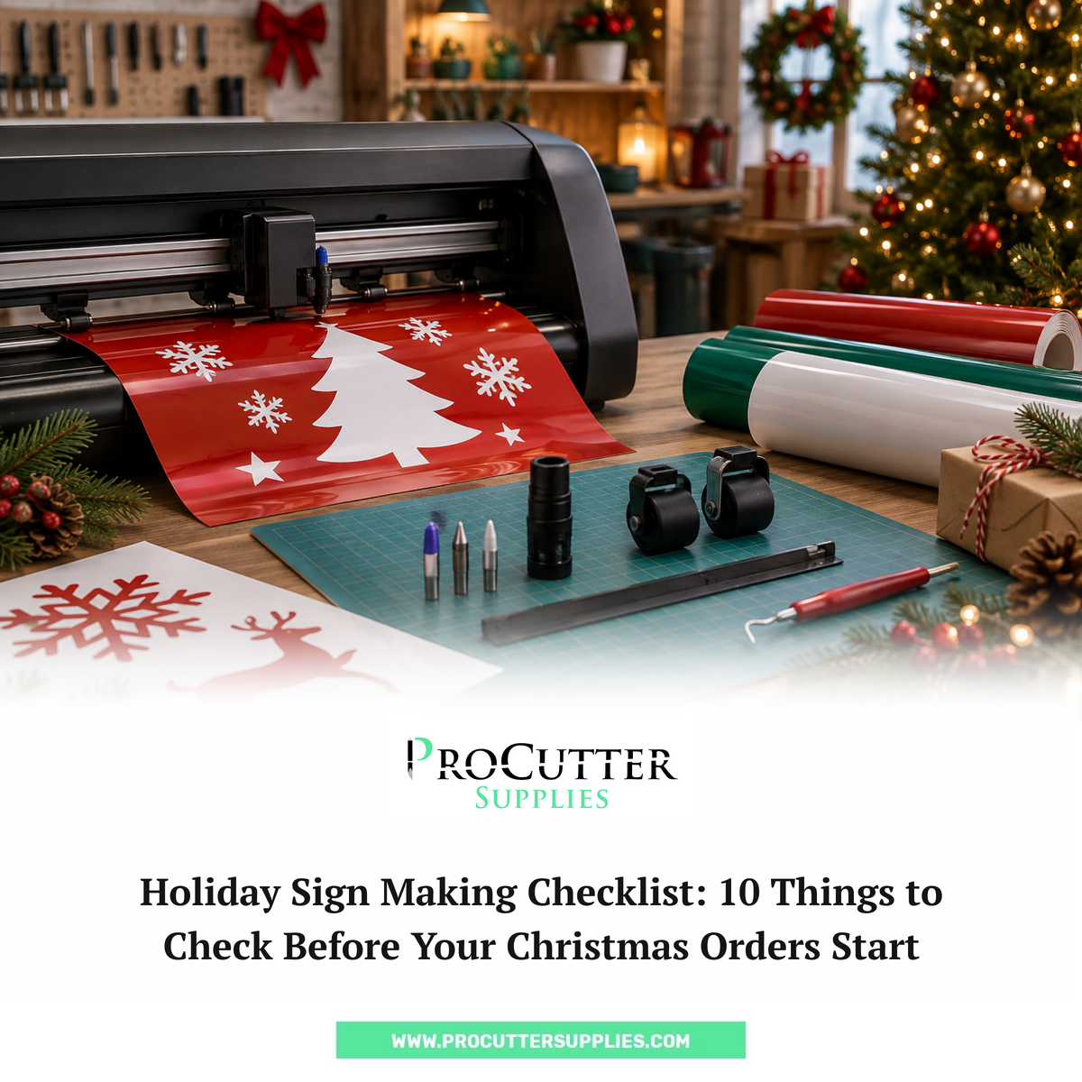 Holiday Sign Making Checklist: 10 Things to Check