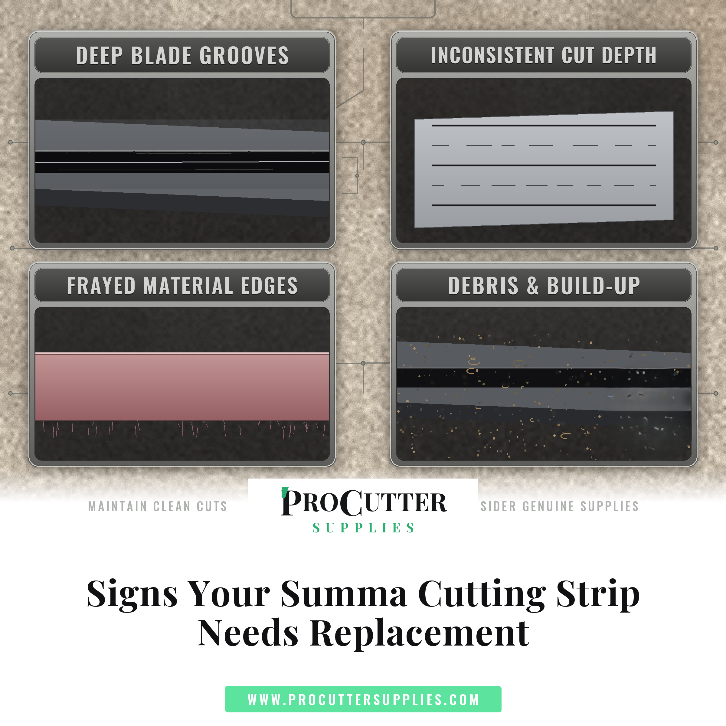 Signs Your Summa Cutting Strip Needs Replacement
