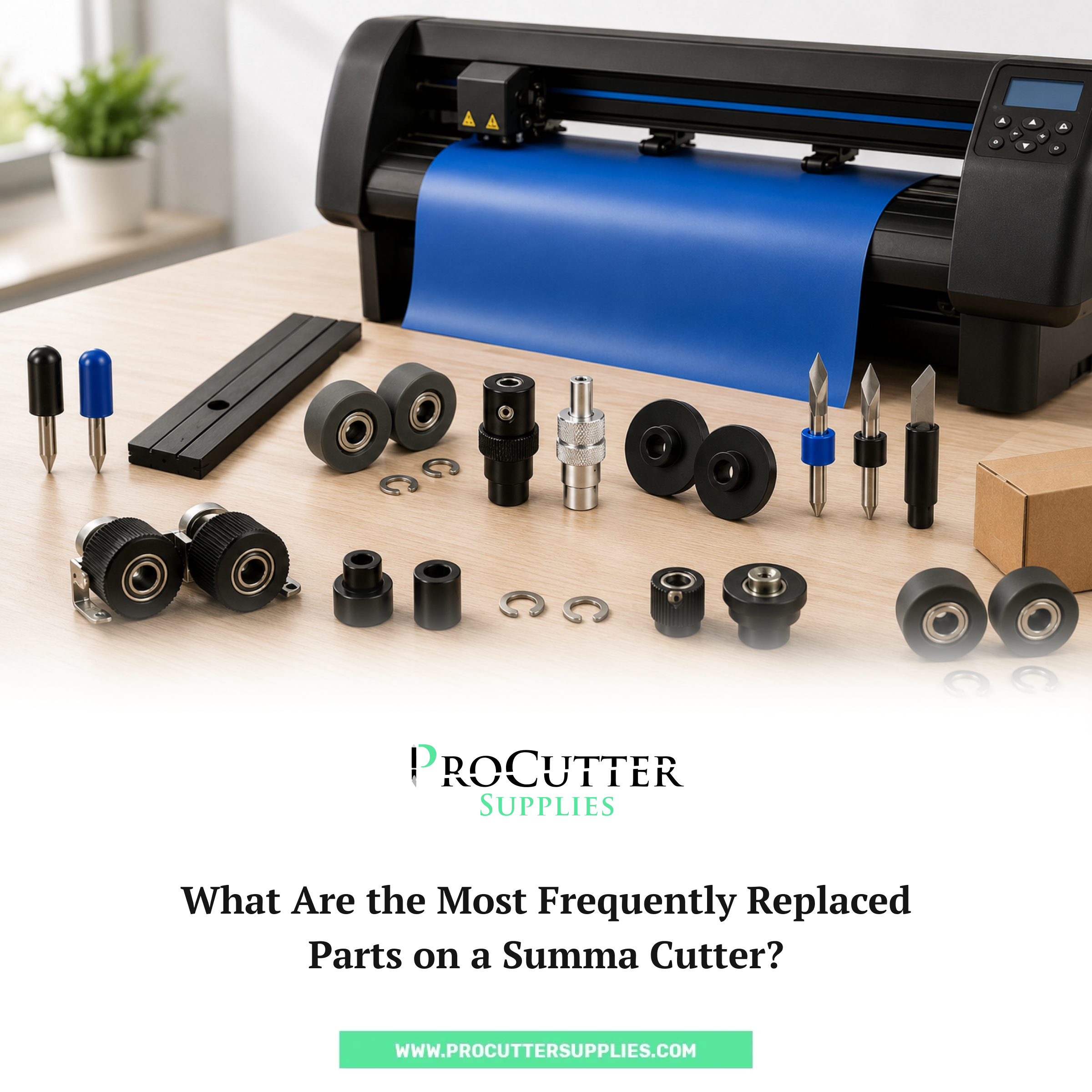 What Are the Most Frequently Replaced Parts on a Summa Cutter?