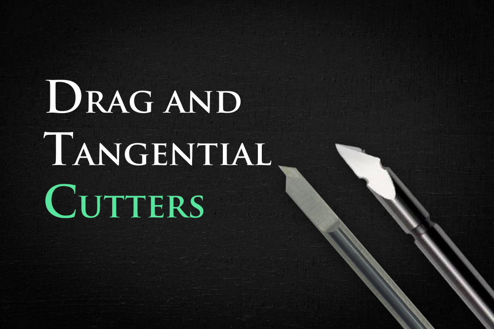 Difference between Drag and Tangential Cutters