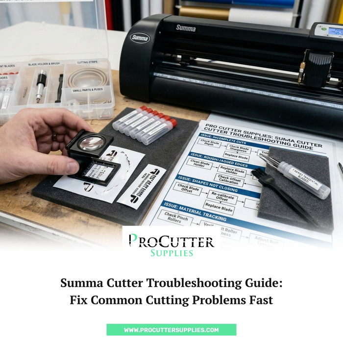 Summa Cutter Troubleshooting Guide: Fix Common Cutting Problems Fast